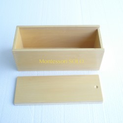 Pudełko na kostki drewniane do systemu dziesiętnego (32,7x13x12cm)