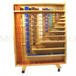 Komoda matematyczna - zestaw perły plus regał