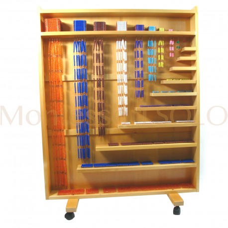 Komoda matematyczna - zestaw perły plus regał