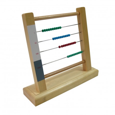 Małe liczydło stojące