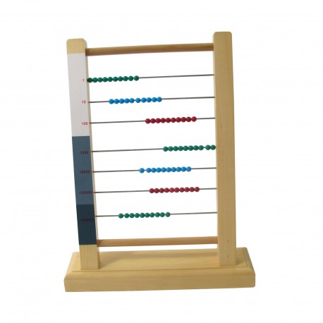 Duże liczydło stojące