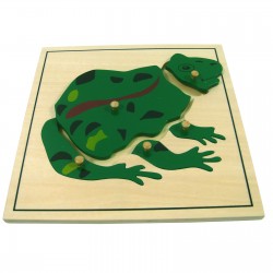 Puzzle- żaba