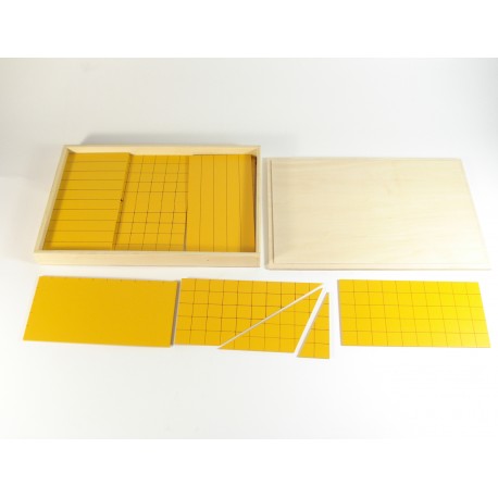 Żółte figury - wyznacznie powierzchni