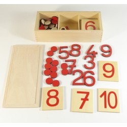 Zestaw cyfr i żetonów (wersja niemiecka)