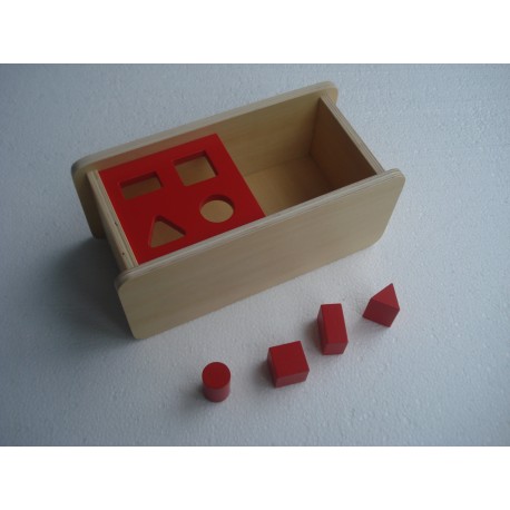 Pudełko/Sorter + 4 kształty