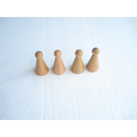 Kręgle do ułamków (wersja mini)