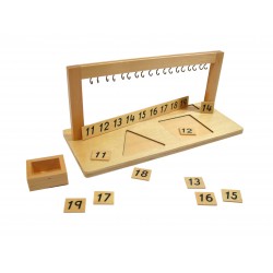 Wieszak do koralików do tablicy Sequin'a (10-19)