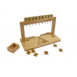 Wieszak do koralików do tablicy Sequin'a (1-9)